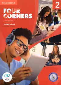 کتاب انگلیسی فور کرنرز Four Corners 2 2nd Edition