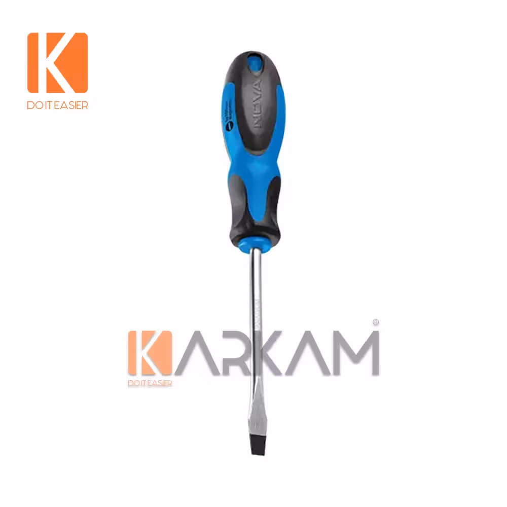 پیچگوشتی 150در5 دوسو دسته پلاستیکی نوا