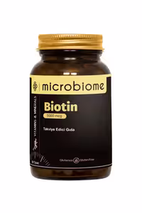 کپسول بیوتین 5000 میکروگرم Microbiome - بسته 50 عددی