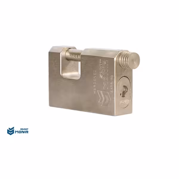 قفل کتابی منیرصنعت M110 - یراقینو فروش یراق آلات کابینت و درب