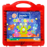 پاستل 24 رنگ ایمر کد JM 619-24 | چاوه