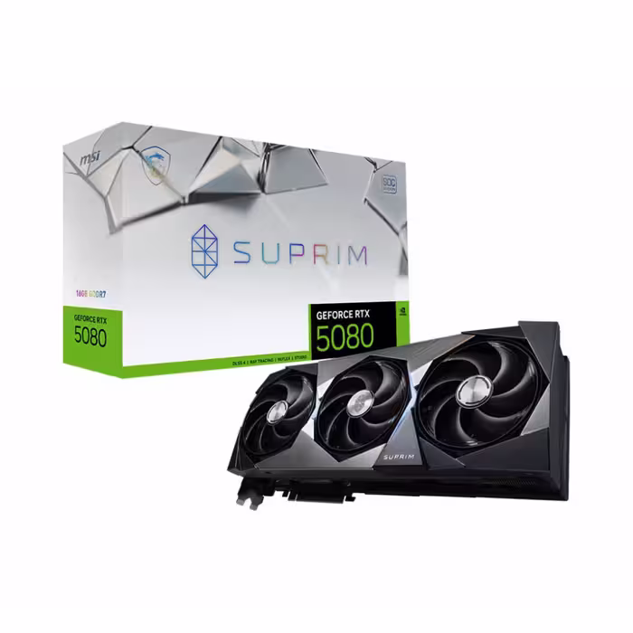 کارت گرافیک MSI RTX 5080 16G Suprim SOC