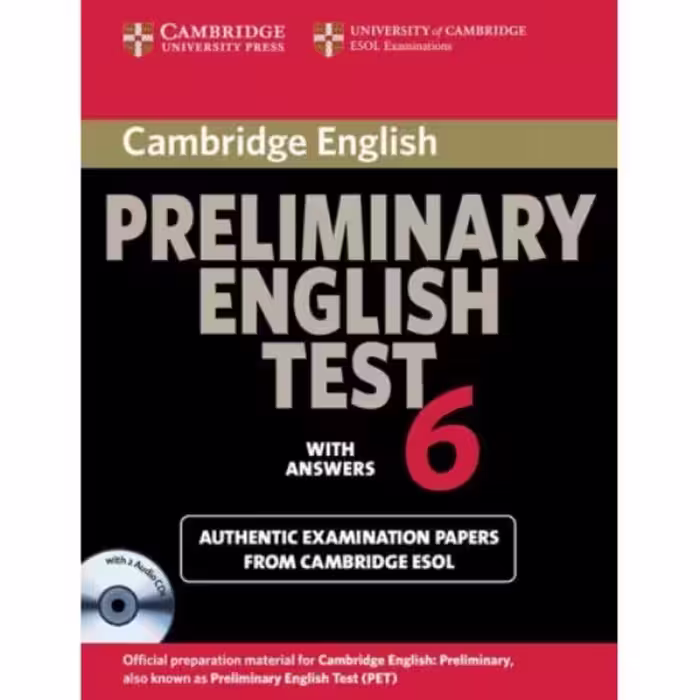 کتاب Cambridge Preliminary English Test 6 Self Study Pack