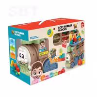 قطار بلوک نرم دوکاره 19 تکه 6116