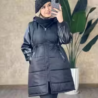 نام : کاپشن آستین چرم نیکا