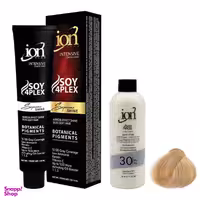 رنگ مو آیون (Ion) شماره 9.71 حجم 120 میلی‌لیتر رنگ بلوند شنی روشن + اکسیدان نه درصدی حجم 180 میلی‌لیتر