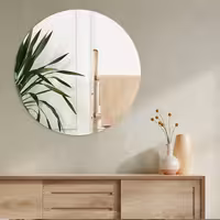 آینه الف طرح گرد کد S-65