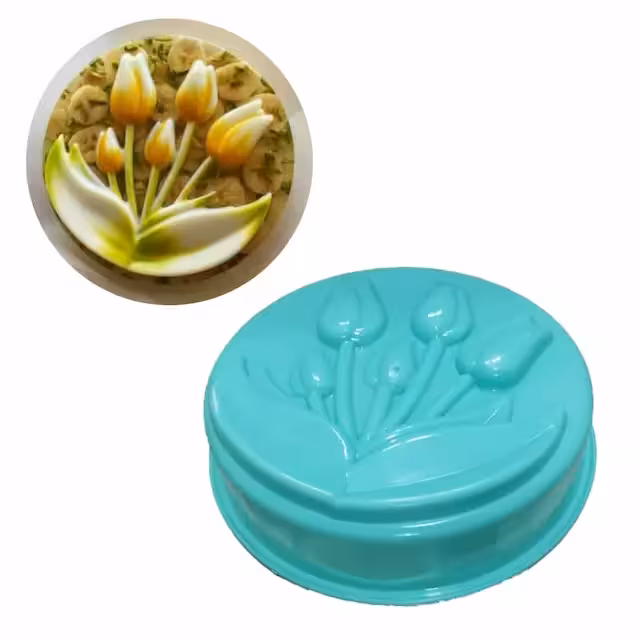 قالب پلاستیکی ژله طرح گل لاله