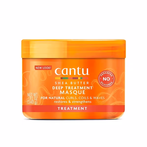ماسک مو داخل حمام شی باتر کنتو حجم 340 گرم Cantu Deep Treatment Masque