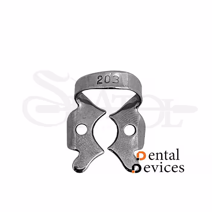 کلمپ رابردم مولر پایین چپ no.203 دنتال دیوایس Dental Devices