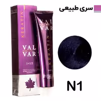 رنگ مو وال وار مشکی سری طبیعی شماره N1
