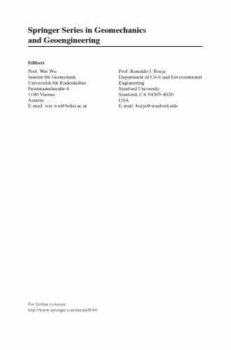 خرید و دانلود نسخه کامل کتاب Constitutive Modeling of Geomaterials: Advances and New Applications