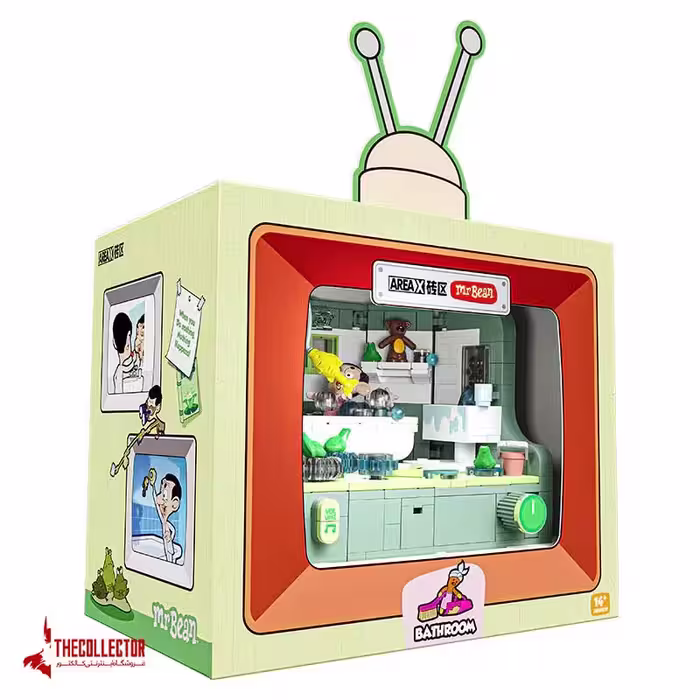 ساختنی مستر بین Area X | مدل Mr. Bean Bathroom | طراحی فانتزی و کلکسیونی