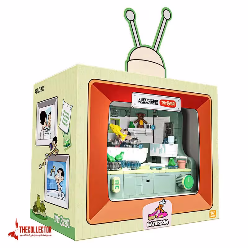 ساختنی مستر بین Area X | مدل Mr. Bean Bathroom | طراحی فانتزی و کلکسیونی