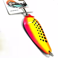 قاشقک ماهیگیری پرچمی خالدار 28 گرمی گلدن فیش GOLDEN FISH