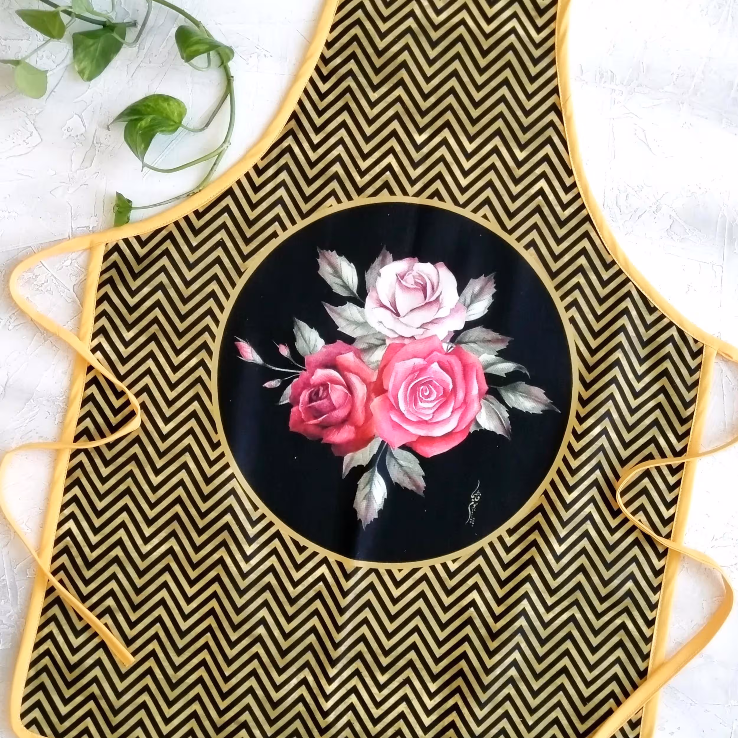 پیشبند مخمل نسوز مدل درین طرح 13