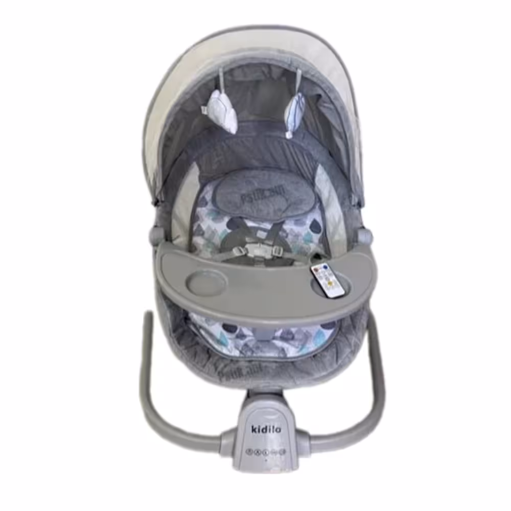 گهواره برقی کیدیلو Kidilo مدل Multi-Functional رنگ طوسی