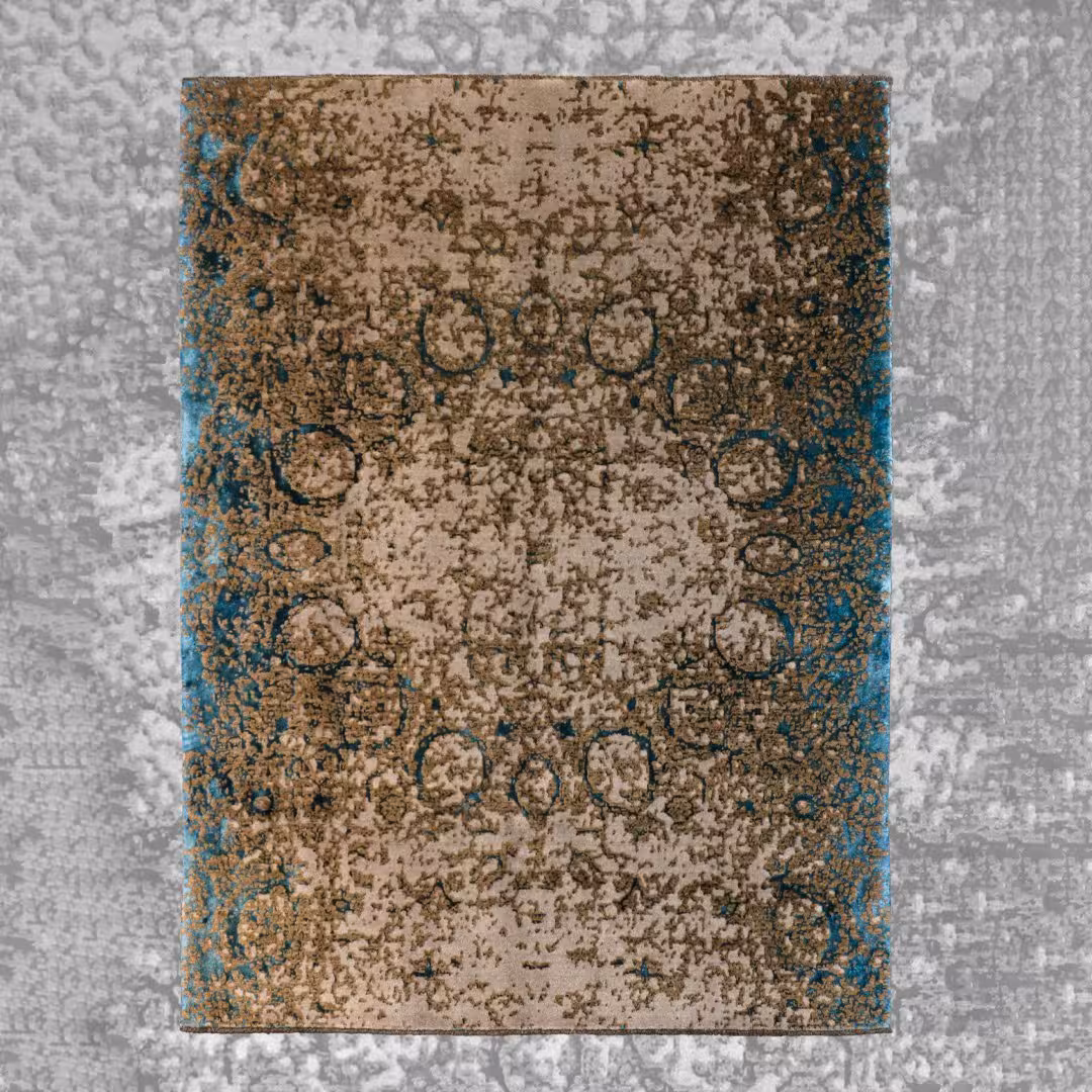 فرش پشم و ابریشم نوبافت