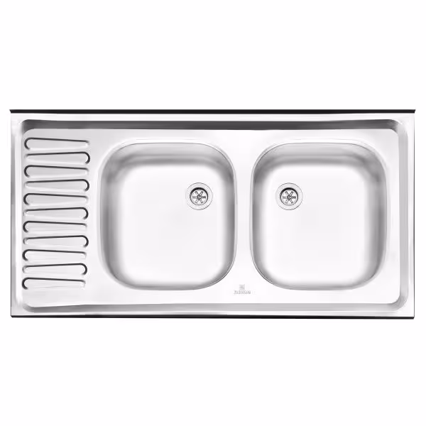 سینک ظرفشویی روکار کلاسیک پرنیان استیل مدل PS 3102