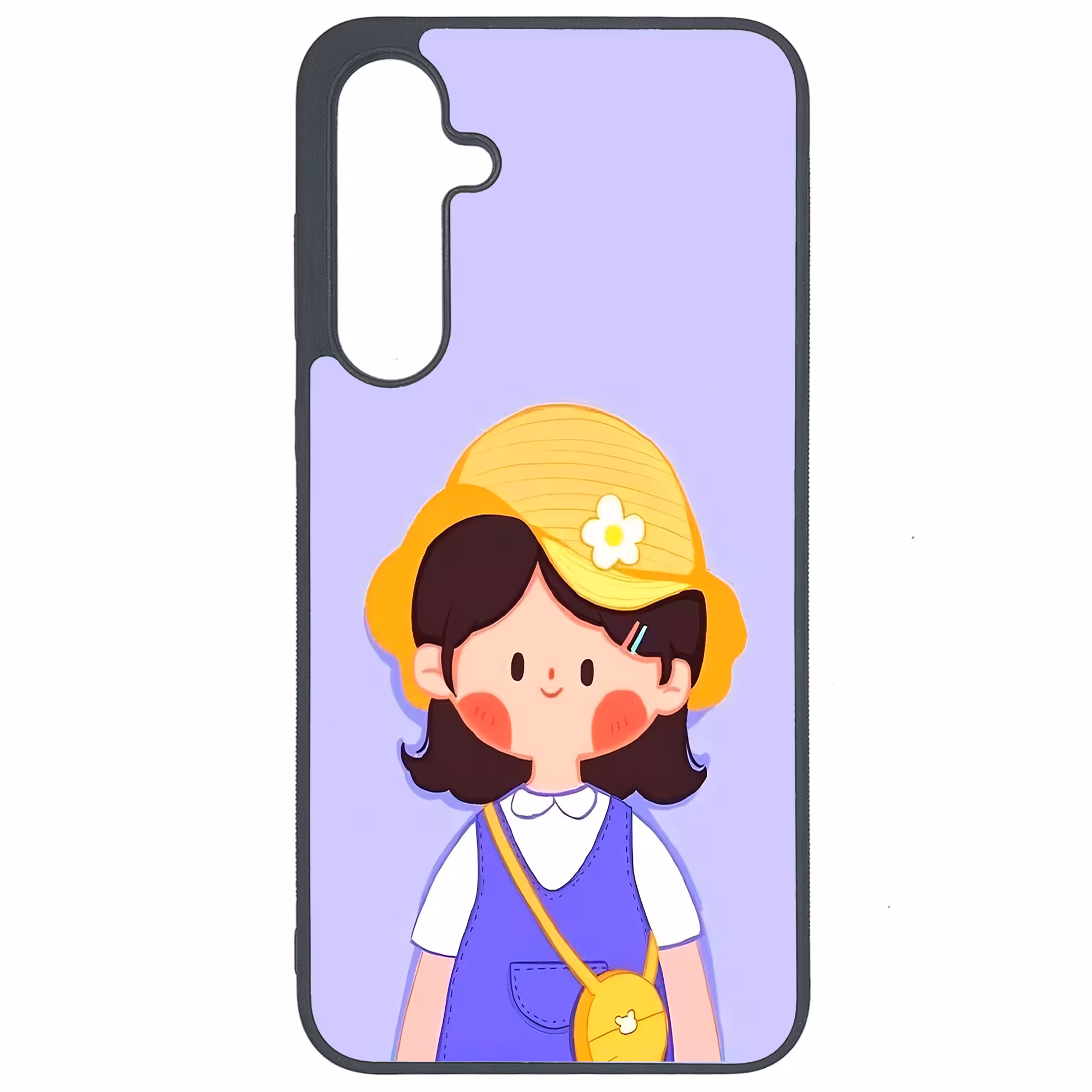 کاور طرح دختر کد G-076 مناسب برای گوشی موبایل سامسونگ Galaxy A35 | دیجی قاب دونی