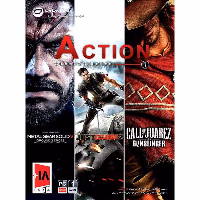 بازی کامپیوتر Action Games Collection 1 1DVD9 پرنیان