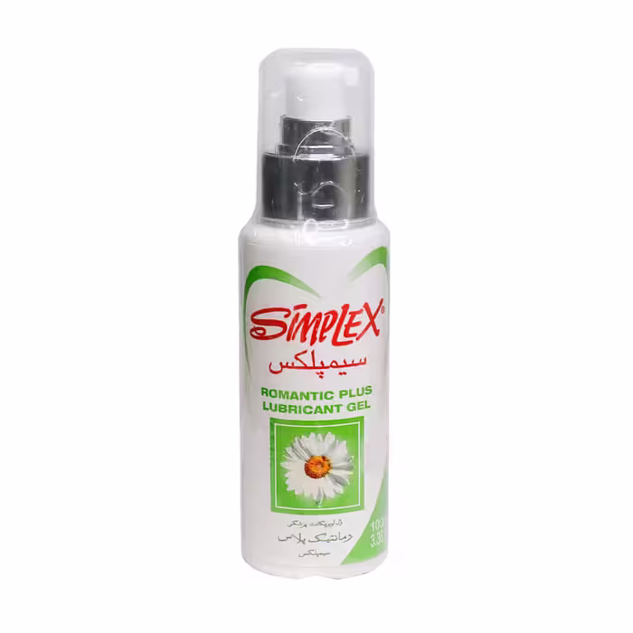 ژل لوبریکانت رمانتیک پلاس سیمپلکس 100 میلی‌لیتر  Simplex Romantic Plus Lubricant Gel