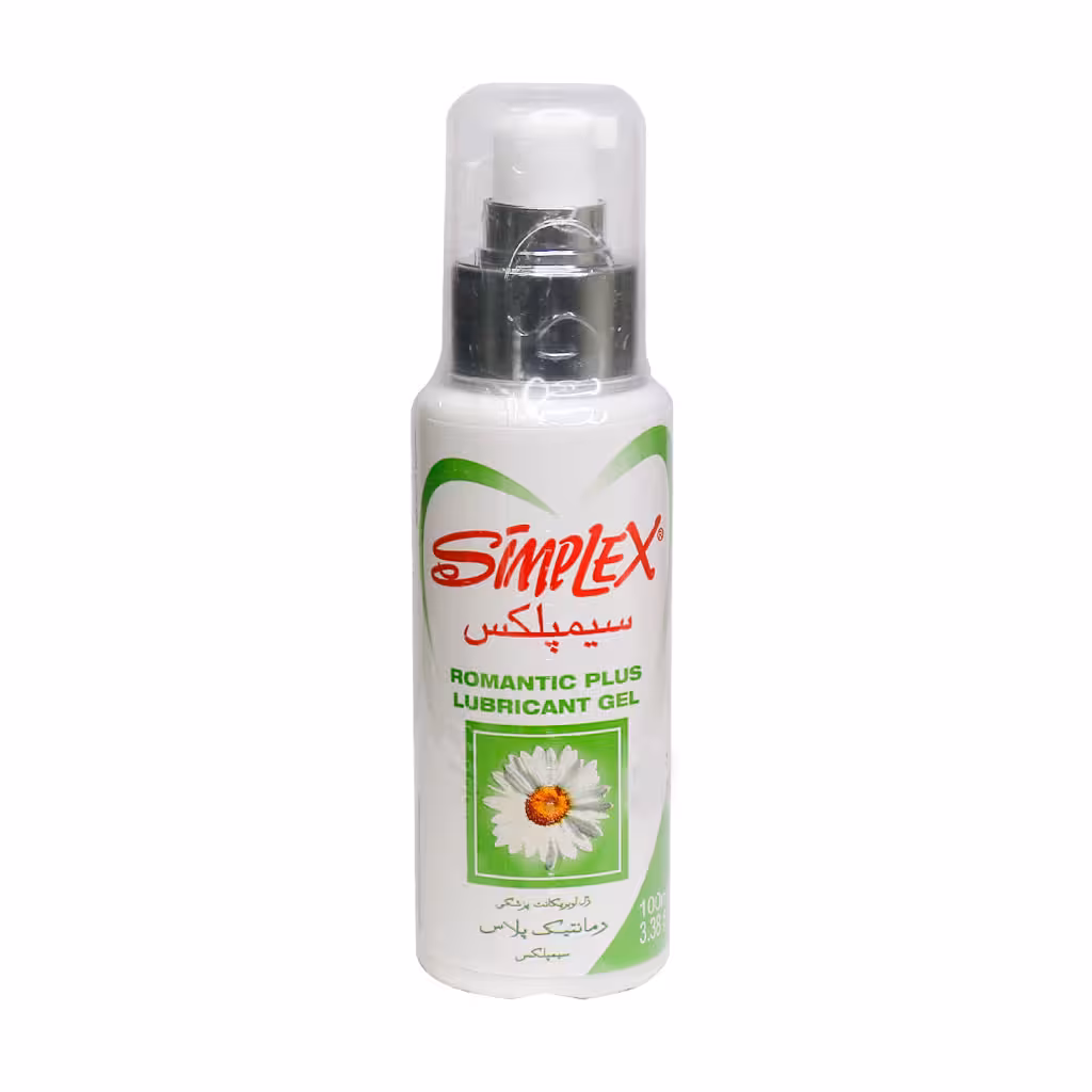 ژل لوبریکانت رمانتیک پلاس سیمپلکس 100 میلی‌لیتر  Simplex Romantic Plus Lubricant Gel