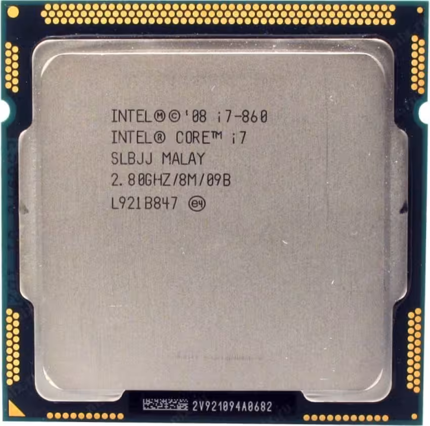 پردازنده مرکزی اینتل سری Nehalem مدل Core i7-860