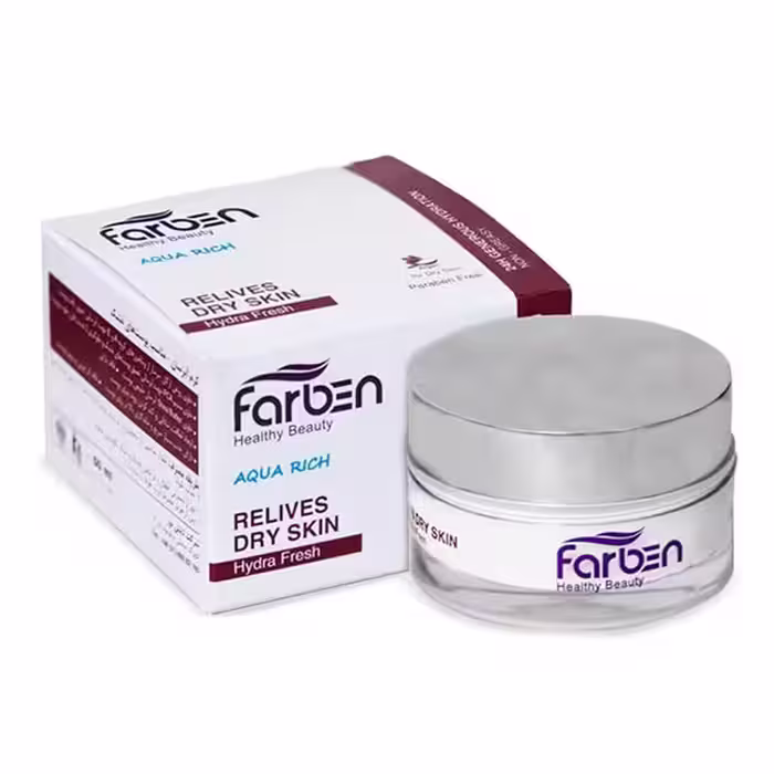 کرم آبرسان فاربن حاوی روغن آرگان مناسب پوست خشک حجم 50 میل