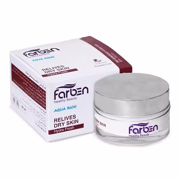 کرم آبرسان فاربن حاوی روغن آرگان مناسب پوست خشک حجم 50 میل