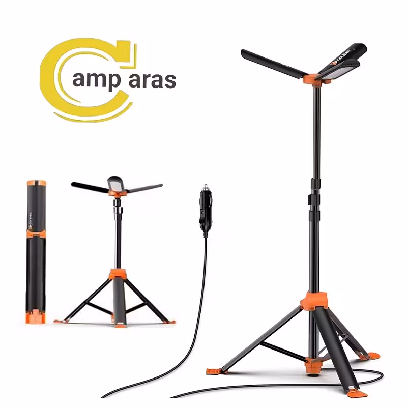 چراغ کمپینگ 3 پر کانپکس ریموت دار Conpex TW-TRP-01 پایه دار - کمپ آراس