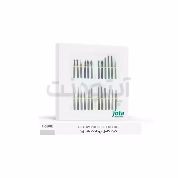 کیت فرز الماسی پرداخت باند زرد و قرمز جوتا - JOTA
