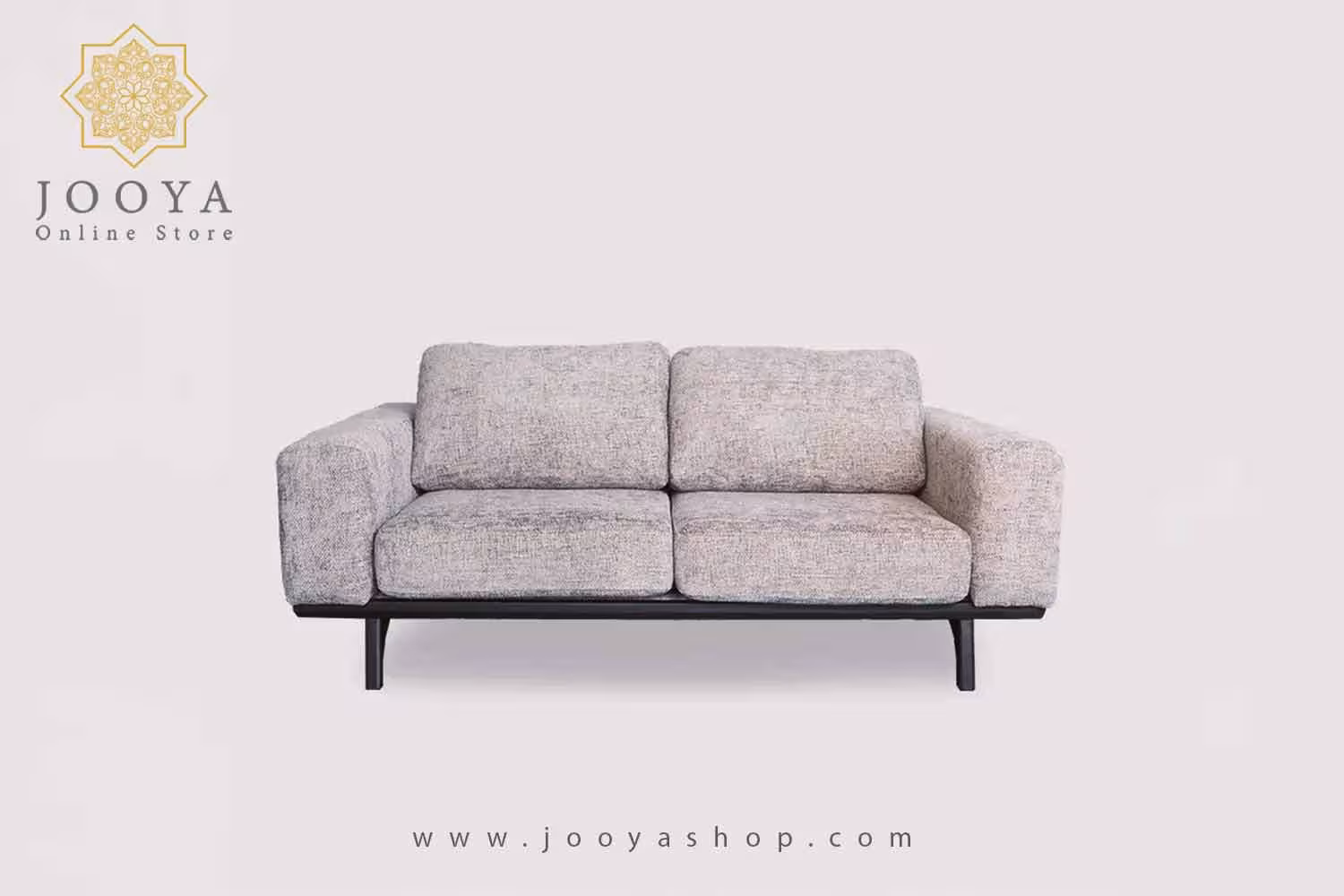 مبل راحتی دو نفره اورلاندو کرم شیری