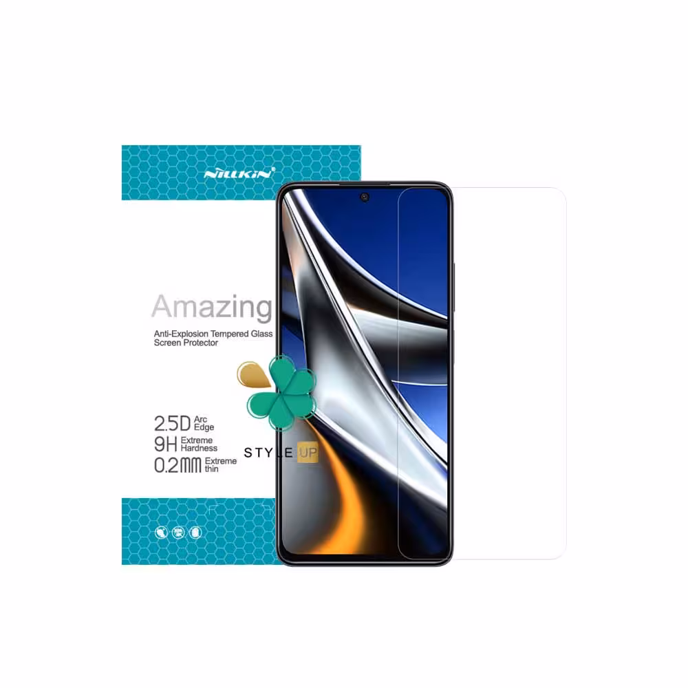 گلس نیلکین گوشی شیائومی Poco X4 Pro 5G مدل Amazing H  Pro