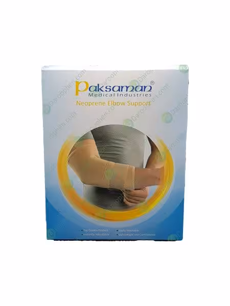 پاک سمن آرنج بند نئوپرنی با استرپ-Paksaman Neoprene Elbow Support