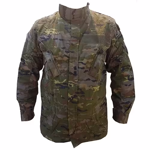 پیراهن طرح نطامی چریکی کتان