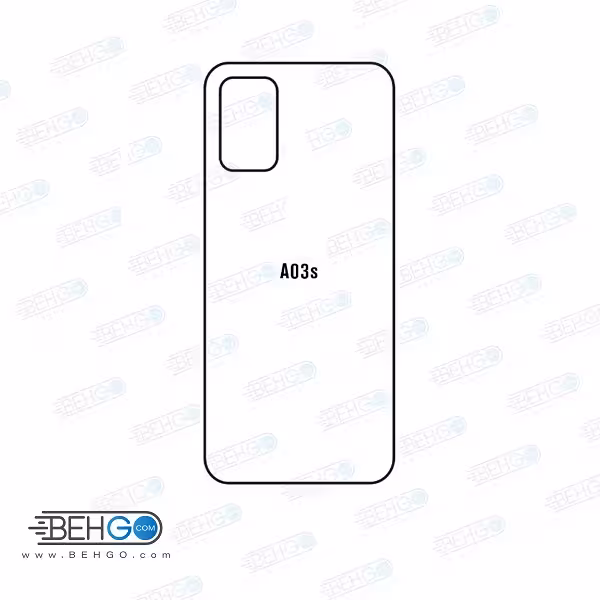برچسب پشت گوشی سامسونگ Samsung A03S