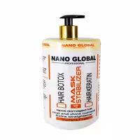 ماسک مو تثبیت‌کننده نانو گلوبال سفيد طلايی (Nano Global STABILIZER Hair Mask)