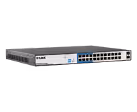DLINK DGS-F1210-26PS-E with 24 10/100/1000 Mbps PoE ports, 2 Gigabit SFP - تکنو لینک 148