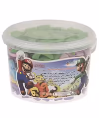 حروف الفبای مغناطیسی راشین سطلی 190 قطعه