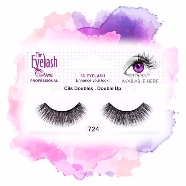 مژه سه بعدی اپل شماره 724