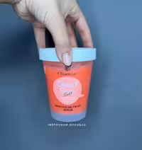 اسکراب نمکی قرمز دریای مرده