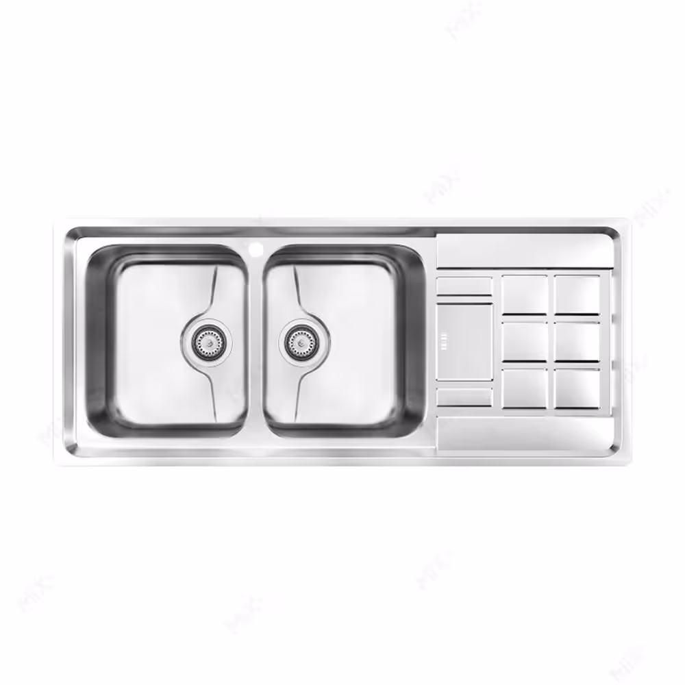 سینک توکار میکس پلاس مدل 8022P