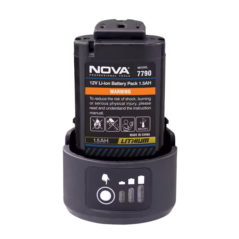 باتری لیتیوم 12 ولت 1/5 آمپر ساعت نووا مدل 7790