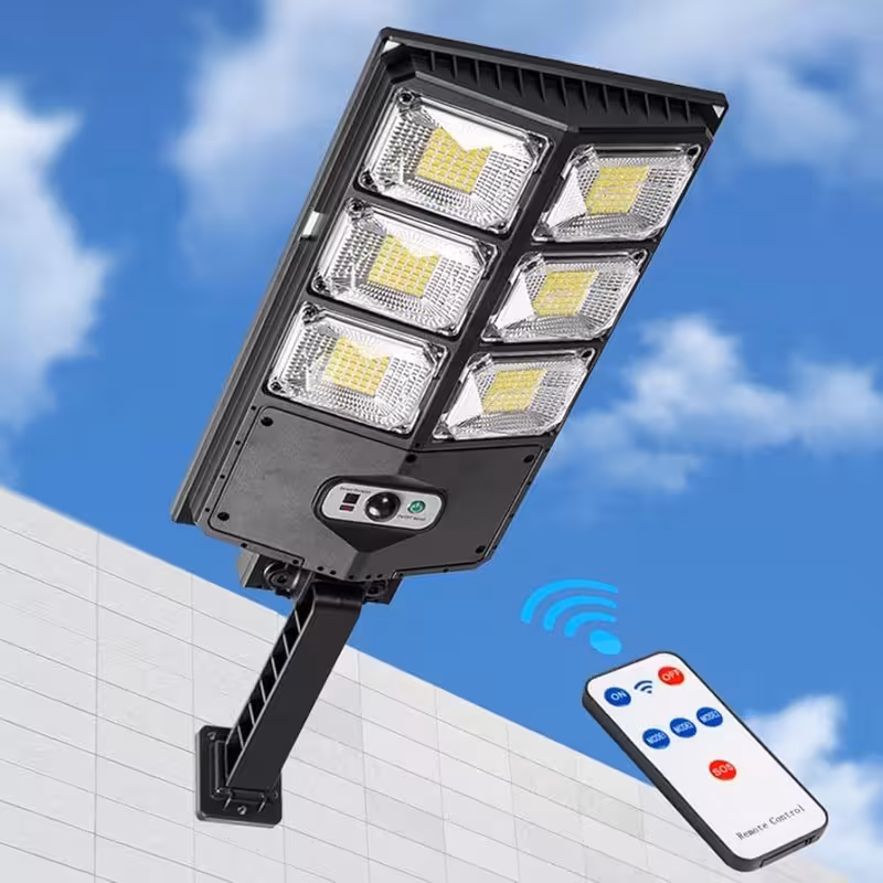 لامپ سولار خیابانی کنترل دار مدل w789B