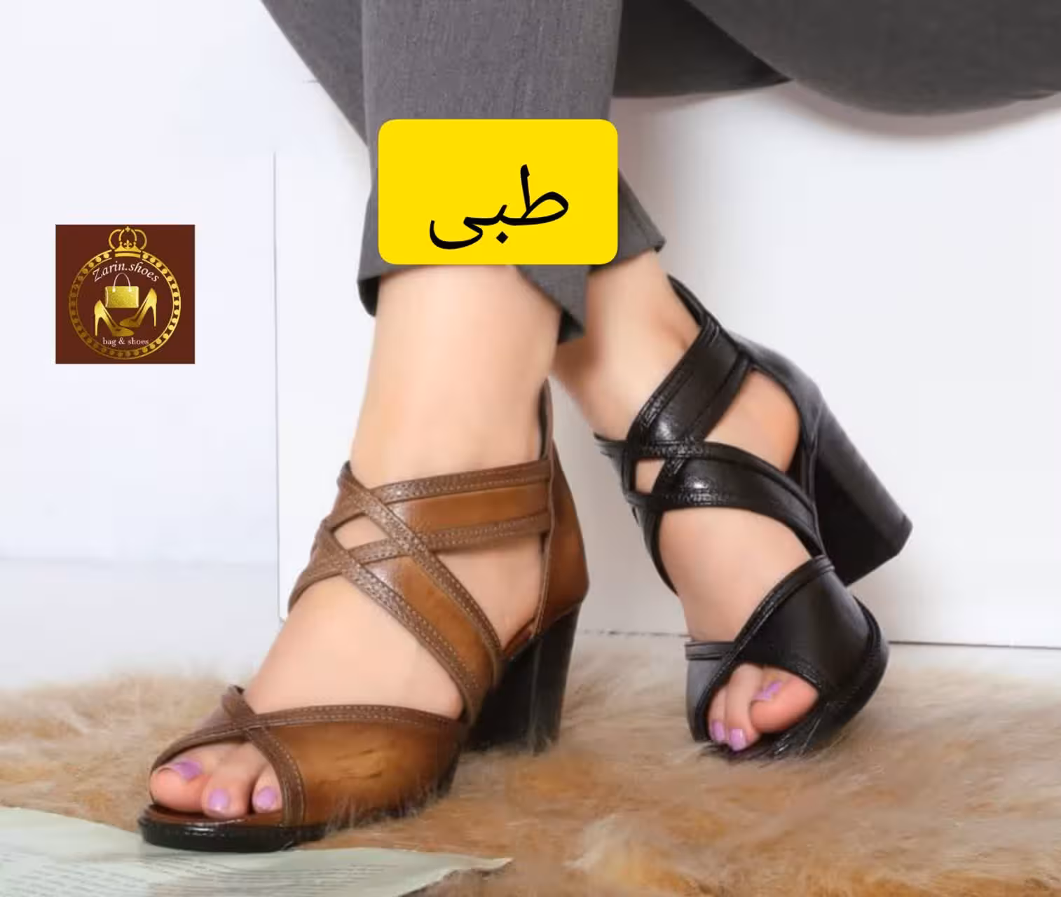 کفش صندل مجلسی طبی زنانه لیانا