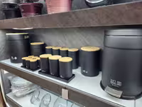 سرویس آشپزخانه 19 پارچه تمیس برند راکلند رنگ مشکی