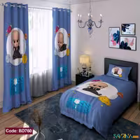 ست اتاق خواب پسرانه طرح بچه رئیس کد BD760