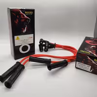 وایر شمع تقویتی پراید ساژم مقاومت صفر دوسر برنجی کابل سیلیکون گریدAپلاس 