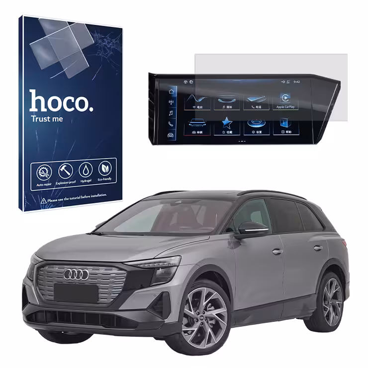 گلس مانیتور آئودی Audi Q5e-tron 2023-2024 مدل مات برند هوکو کد XL